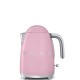 Smeg KLF03PKEU 1.7L 2400W Rosa tetera eléctrica